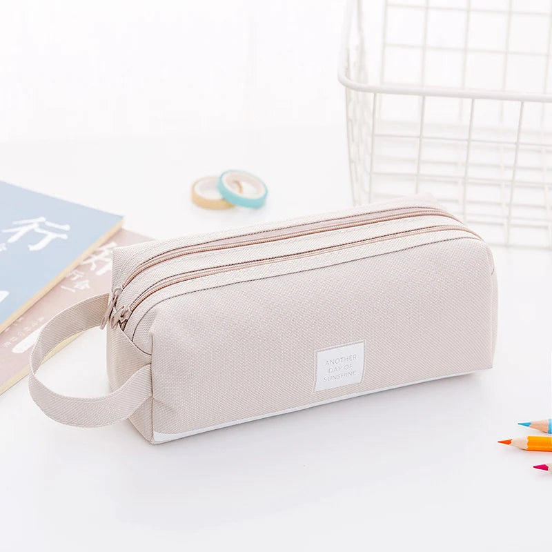 Large Capacity Pencil Case Kawaii Stationery Organizer School Office Supplies Back To School Pencil Boxes for Girls Boy Oasis Select