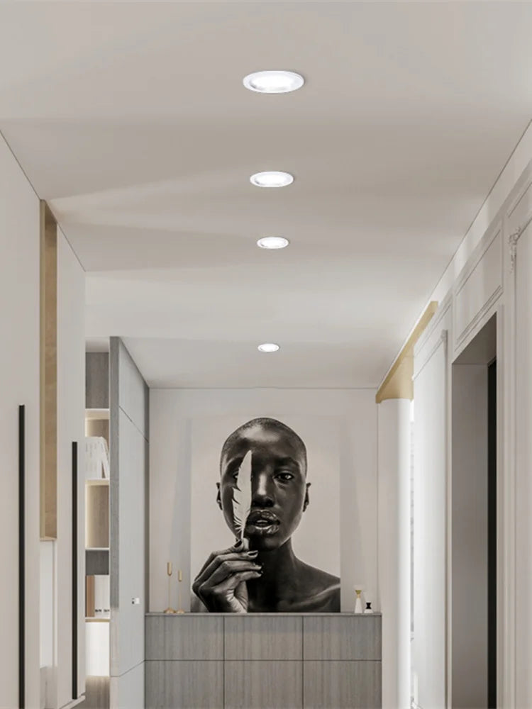 Rechargeable LED Emergency Recessed Ceiling Light 5W/7W