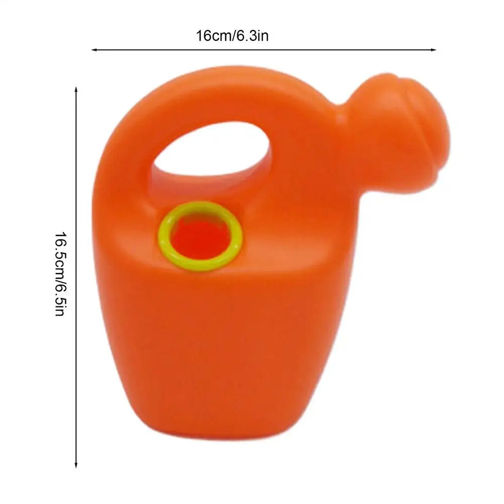 Portable Garden Watering Pot Children Watering Pot Watering Pot Growing Tools Beach Play Catch The Sea Gift Watering Funnel Oasis Select Orange