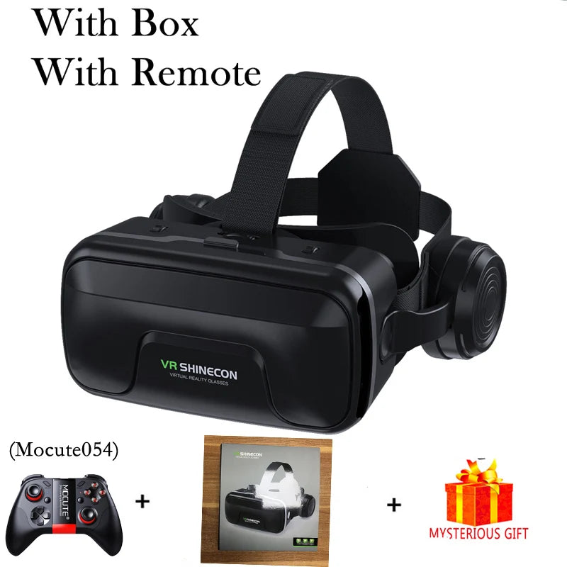 VR Shinecon 10.0 3D VR Headset Goggles for Smartphones