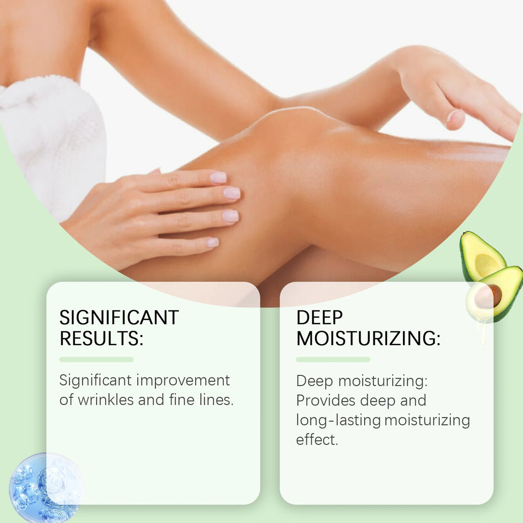 Collagen Body Cream Reduce Fine Lines Improve Sagging Skin Increase Skin Elasticty Body Lotion Moisturizing Nourishing Skin Care Oasis Select