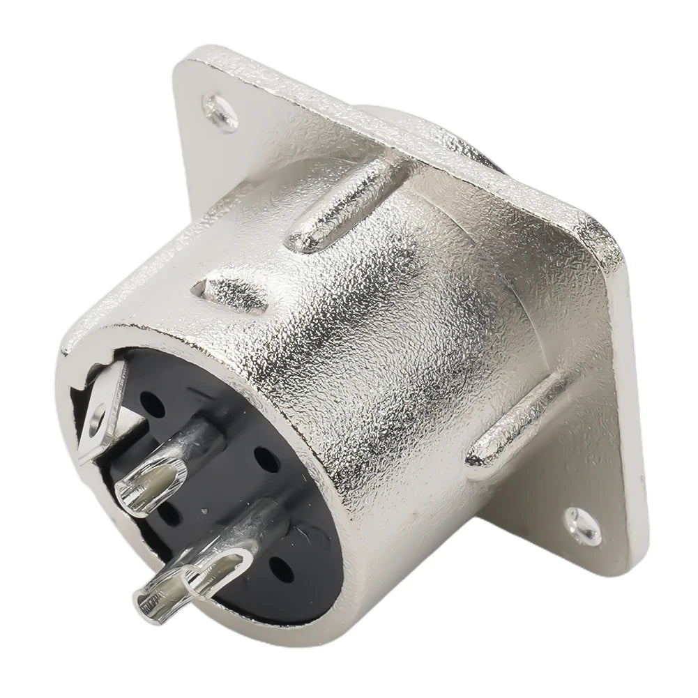 3Pin XLR Socket Male Female Panel Mount Chassis Socket Mic Jack Audio Connector With Solder Terminals For Patch Bay Snake Cabl Oasis Select