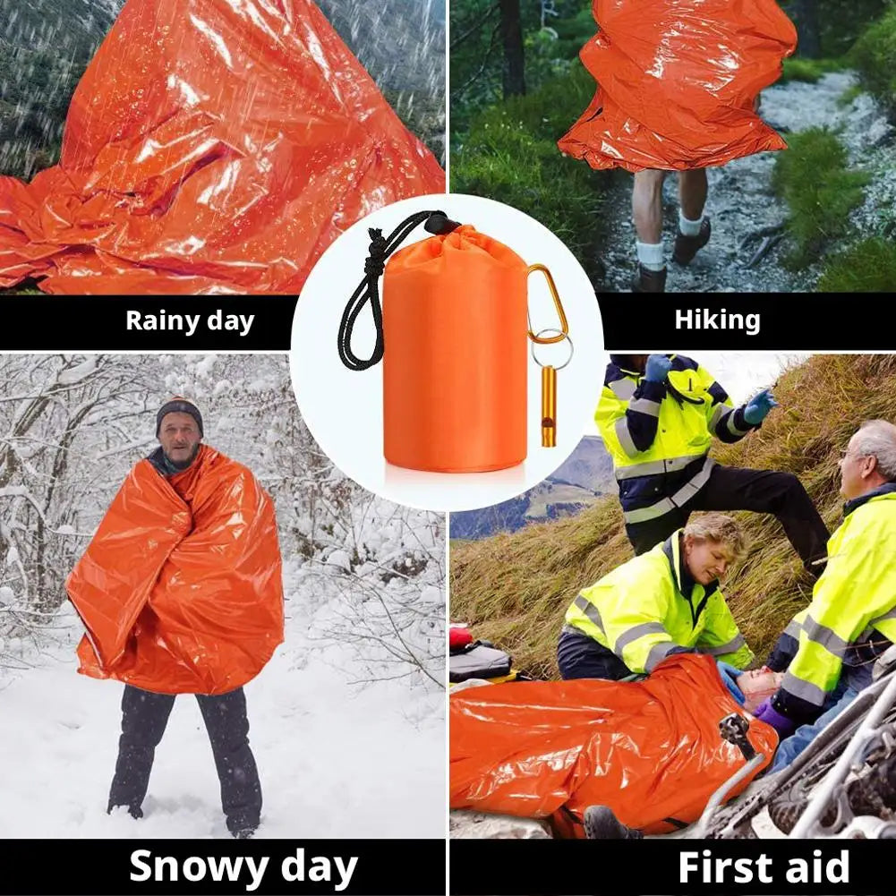 Emergency Survival Sleeping Bag – Waterproof Thermal Bivy Sack