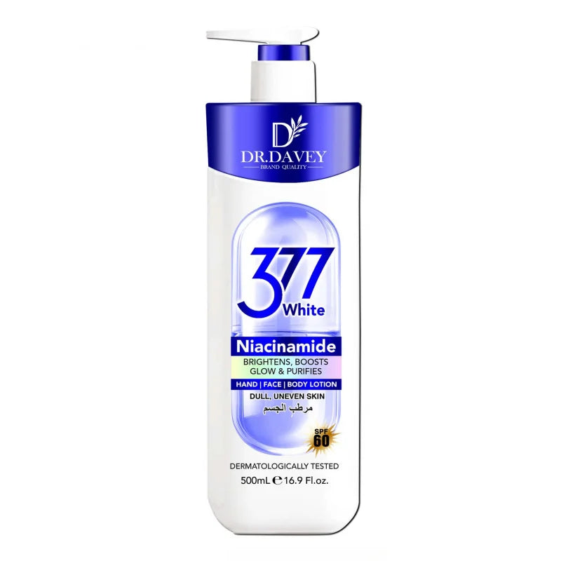 DR.DAVEY Niacinamide Body Lotion – 500g Moisturizer