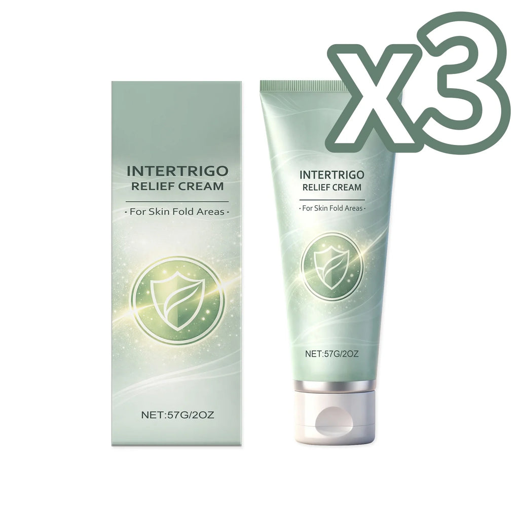 Intertrigo Relief Cream Soothe Discomfort Calm Redness Repair Skin Barrier Relief Skin Fold Areas Lasting Body Skin Care Cream Oasis Select 57g Boxed X 3PCS