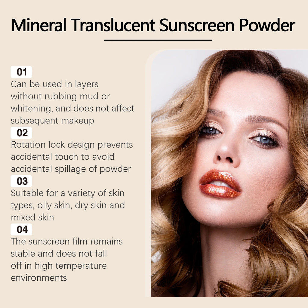 Hoygi Oil-Control Setting Powder – Outdoor Sun Protection 8g