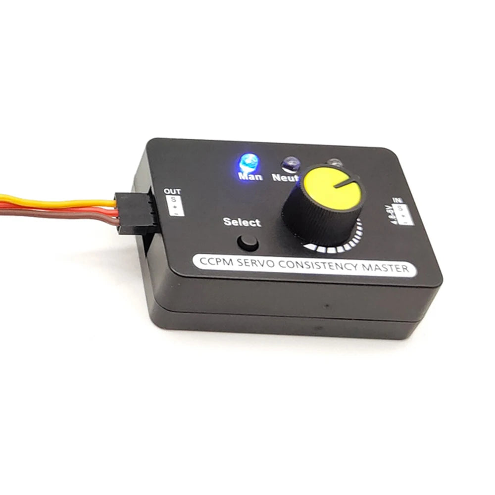 RC Servo Tester Centering Tool ESC Motor Checker High Precision for Airplanes Remote Control Models Tester Tool Oasis Select