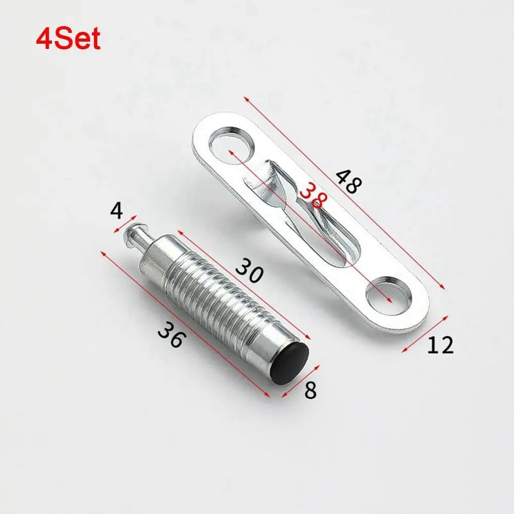 Invisible Cabinet Board Connectors – 4-Set Metal Shelf Support