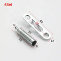 Invisible Cabinet Board Connectors – 4-Set Metal Shelf Support