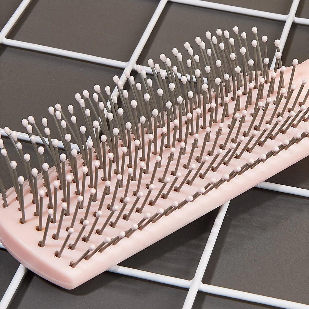 Anti-Static Detangling Hair Brush with Tail Fork & Scalp Massager Detangling Hair Brush Oasis Select