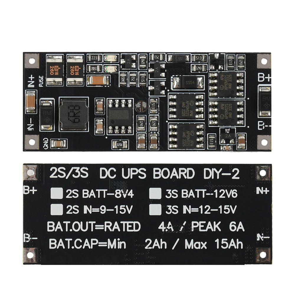 2S 3S Charge Protection Module UPS Power Module 4A Uninterruptible Power Supply Control Board Oasis Select