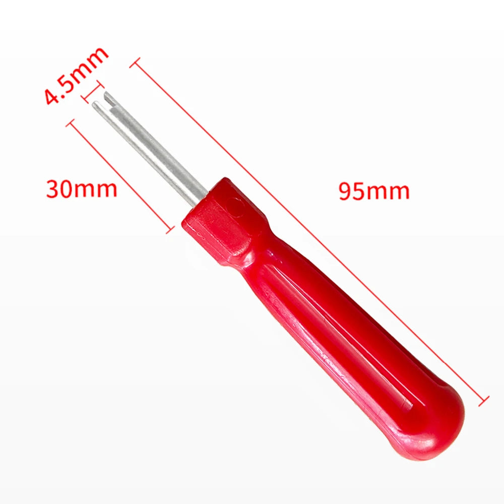 Portable Tire Valve Core Remover Installer Tool Removal Tool Car Bike Bicycle Motorcycle Tire Repair Tools Wrench Screwdriver Oasis Select