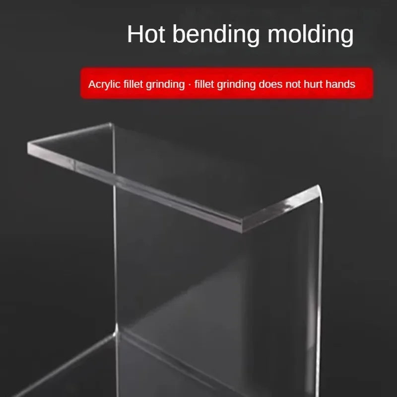 Acrylic U-Shape Desktop Storage Rack | Cosmetics & Shelf Organizer
