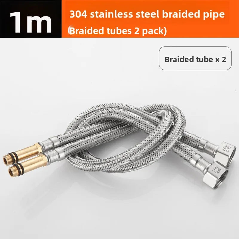 Bathroom Nylon High Pressure Flexible Smooth 1.5/2.0 Meter Shower Hose Flexible Handheld Anti Winding GI/2 Universal Pipe Tube Oasis Select N