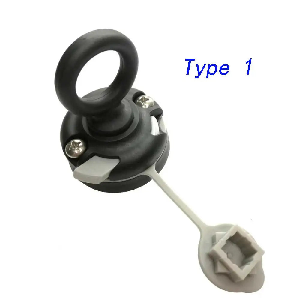 Kayak Tie Down Eye Track Base Mount Slide Rail System Asccessory for Marine Boat Yacht Canoe Kayak Oasis Select Type 1
