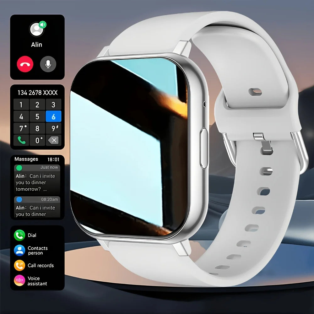 ERUN Smart Watch – Calls, Fitness Tracker & Alexa | Unisex