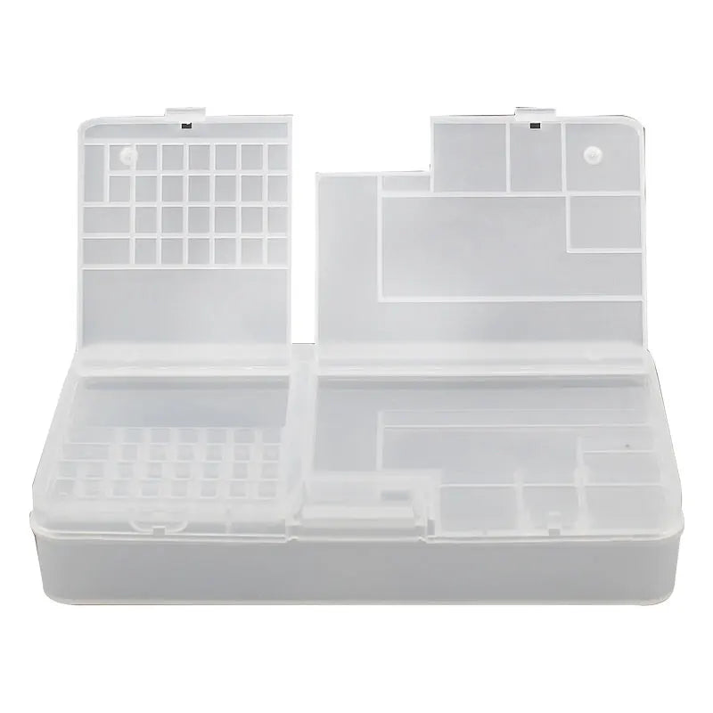 Box, Electronic Components, Transparent Plastic Storage, Small Screw Accessories, Tool Classification Grid Oasis Select