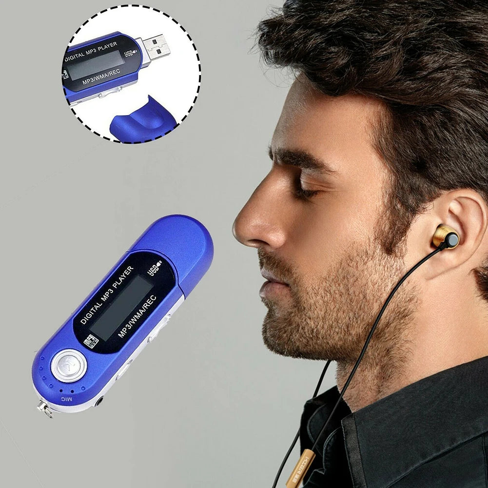 Player MP3 1.2 In Display 1pcs 8.5*3*1cm 8GB Accessories Built-in Capacity In-line Memory Replacement Practical Oasis Select