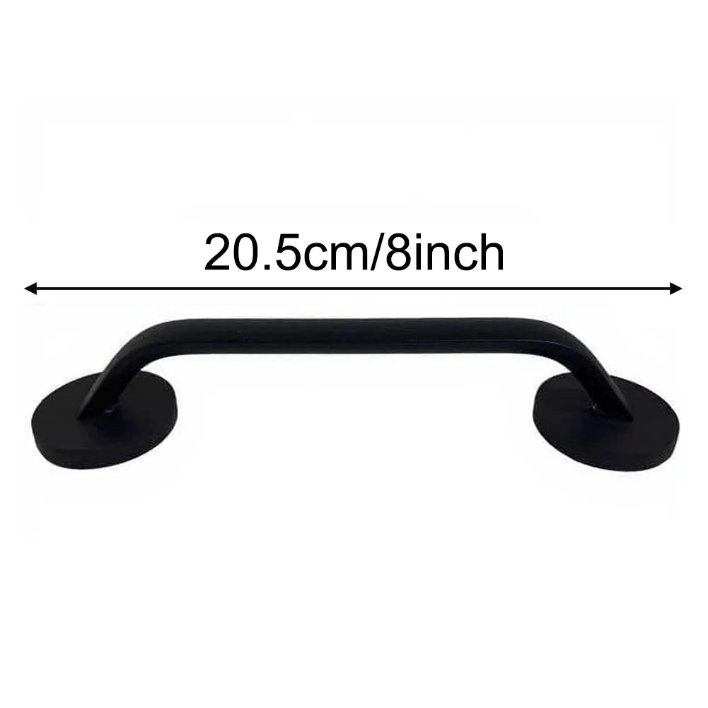 Strong Magnet Black Aluminum Handle For Refrigerator Door Microwave Oven Dishwasher Smooth Metal Kitchen Tool Oasis Select 1pcs