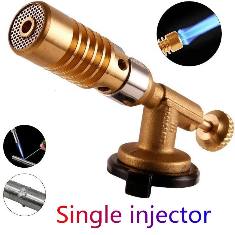 Portable Butane Brazing Torch – Copper Gas Welding Blowtorch Brazing Welding Torch Oasis Select Golden