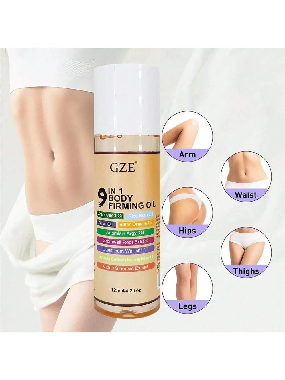 GZE 9-in-1 Body Firming Oil – Hydrate, Nourish & Smooth