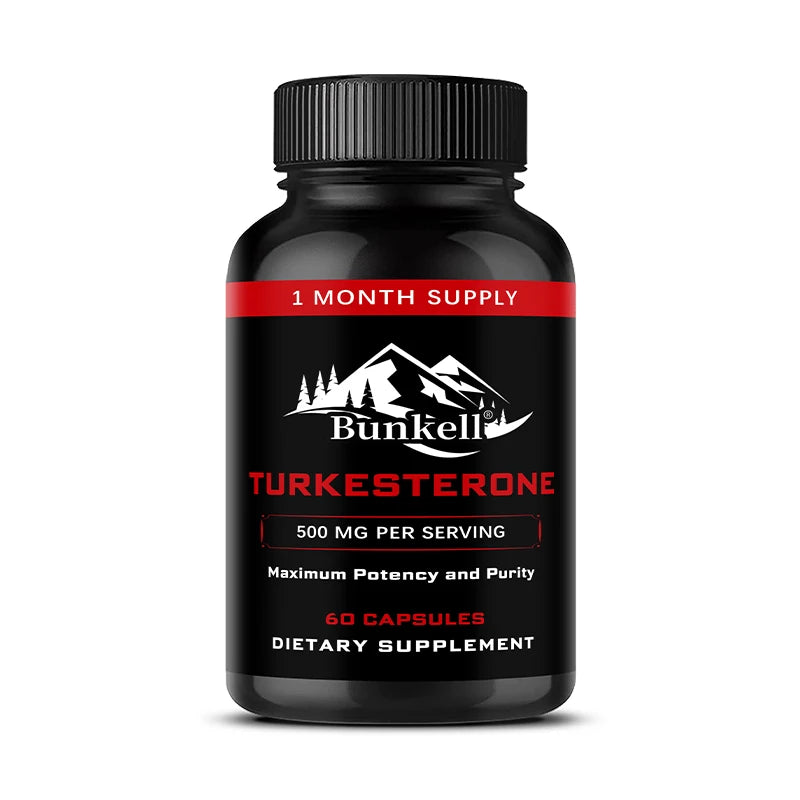 Turkesterone 500mg Capsules – Muscle Growth & Recovery Support Fitness Supplement Oasis Select 5 bottle 60 count