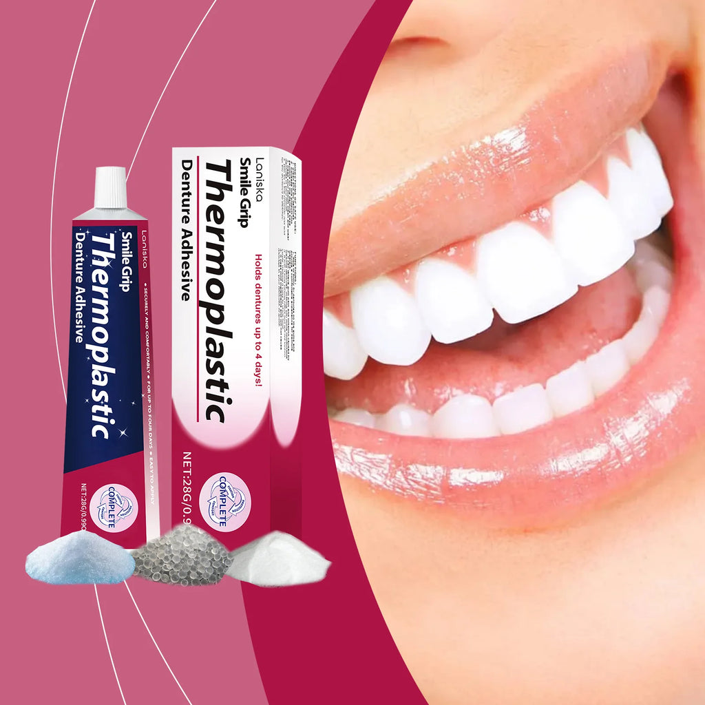 Thermoplastic Denture Adhesive – Soft Reliner & Secure Hold Denture Adhesive Oasis Select