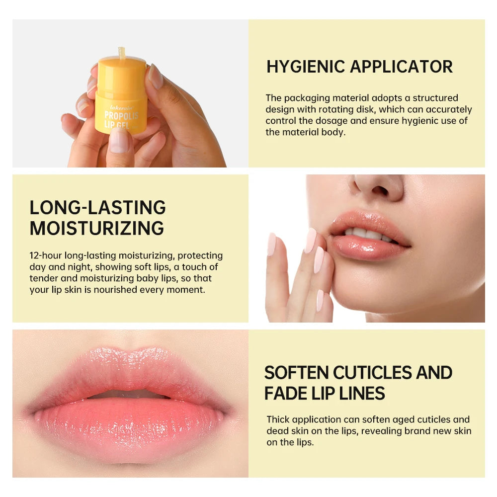 Honey Lip Balm Moisturizing Lip Mask Nourishing Anti-wrinkle Anti-cracking Unisex Lip Care Makeup Lip Lines Exfoliating Oasis Select