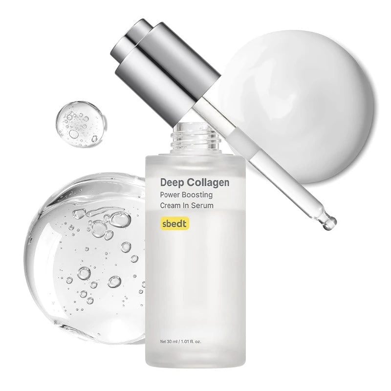 Korean Sbect Facial Skin Care Set - Collagen Silk Peptide Ampoule, Boosting Cream Serum, Retinol Capsule, Revitalizing, Brighten Oasis Select Boosting Serum