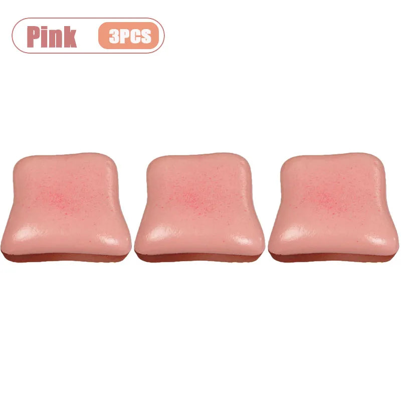 Ultra Soft Slow Rising Cream Toast Squishy Realistic Food Stress Relief Decompression Fidget Sensory Toy for Adults Novelty Gift