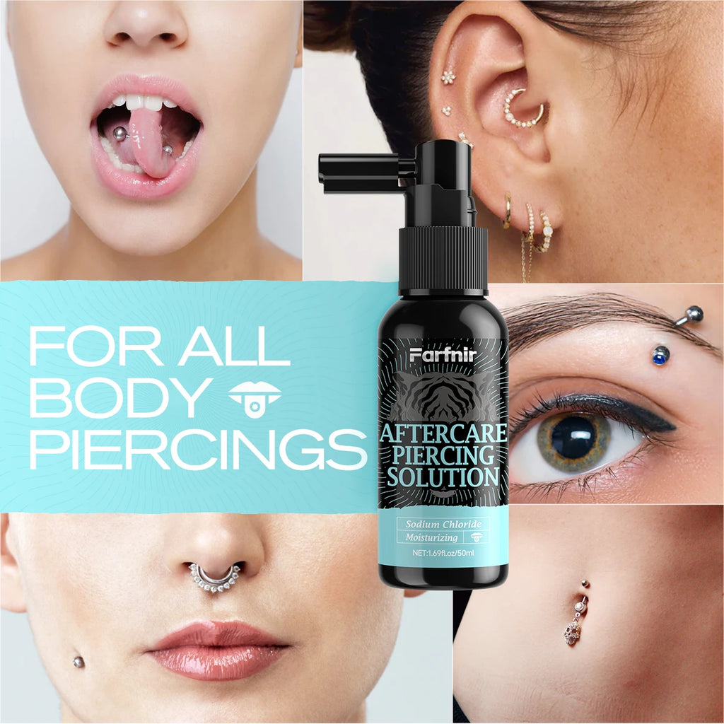 Perforation care spray, gentle cleaning spray suitable for skin cleansing of ears, nose, tongue, lips, abdomen and other areas Oasis Select