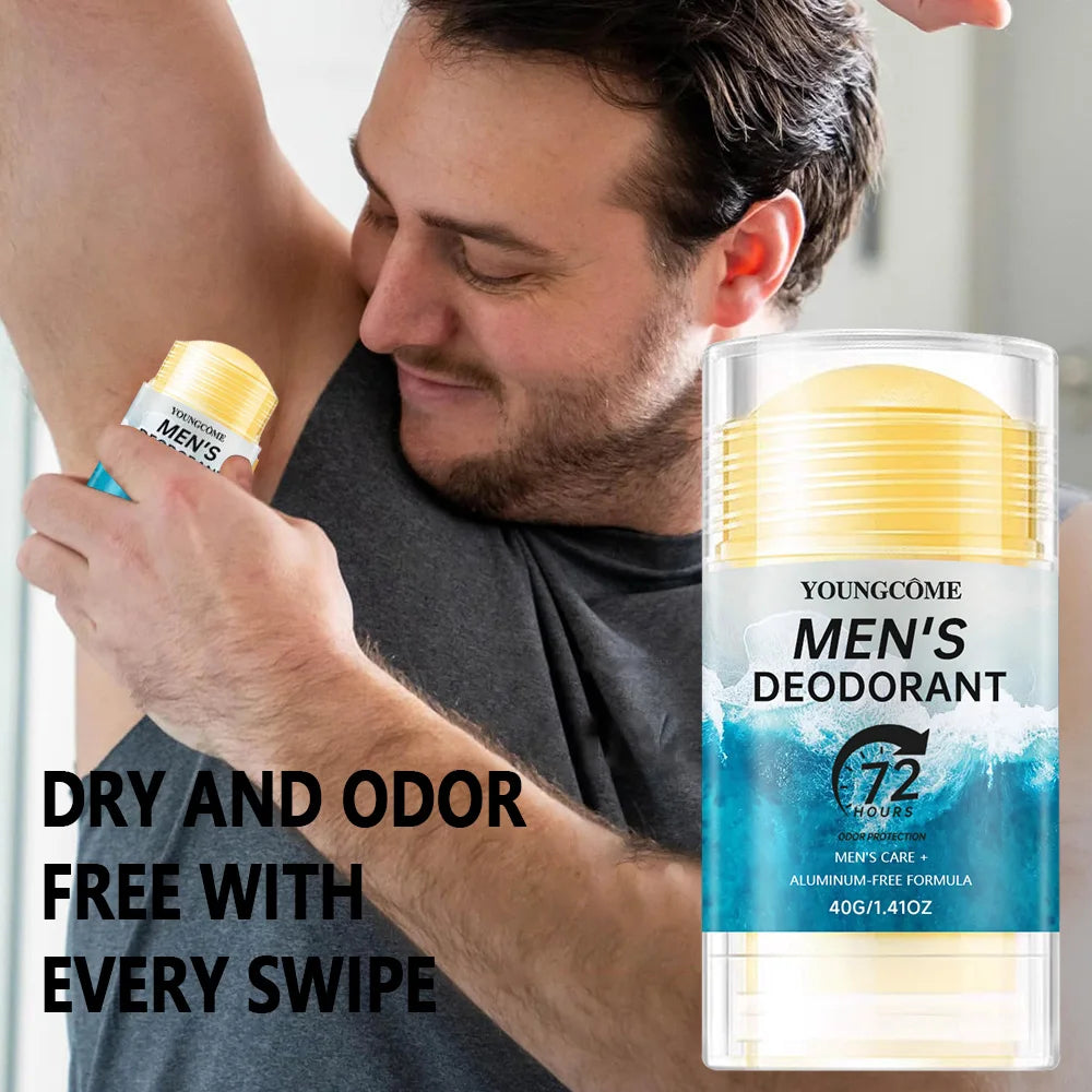 Body Deodorant 72H Anti Sweating Keep Drying Lasting Fragrance Remove Armpit Odor Underarm Refresh Sticks Fade Body Odor Oasis Select