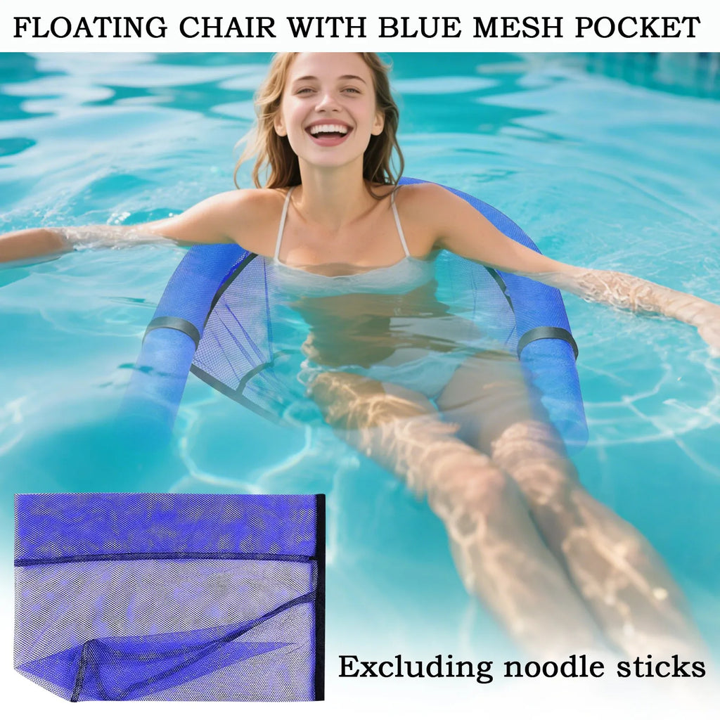 Float Pool Chair Float Lounger Recliner Water Chair Inflatable Floating Ring Hammock Pool Mattress Swimming Pool Accessories Oasis Select