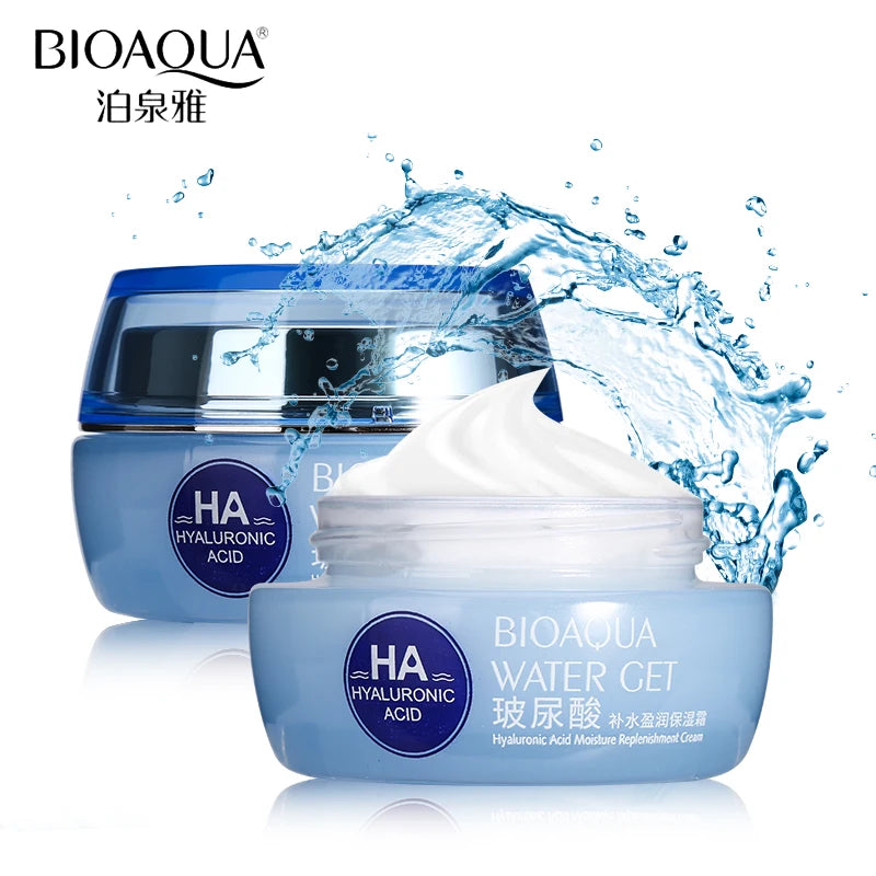 BIOAQUA Hyaluronic Acid Face Cream – Collagen Moisturizer 50g Hyaluronic Acid Face Cream Oasis Select