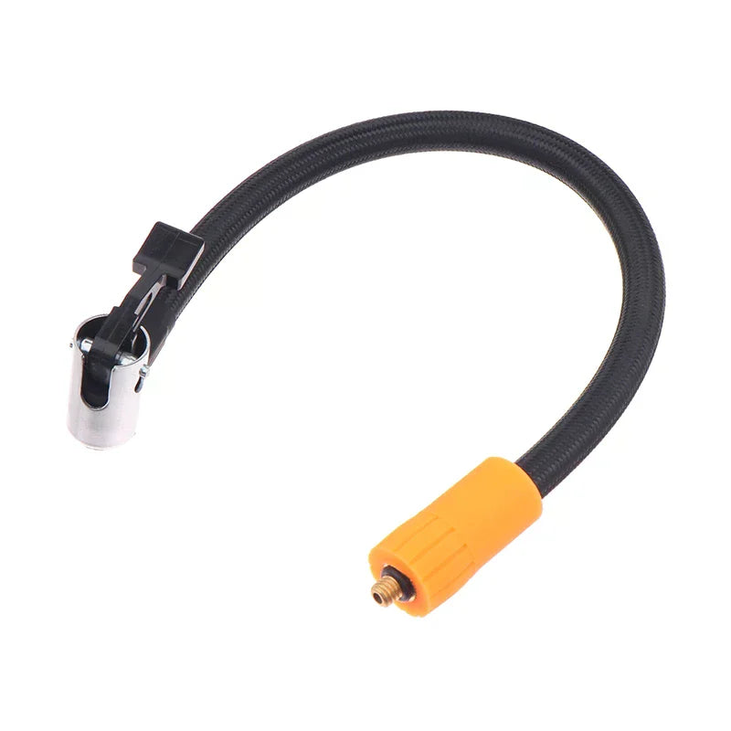 Wholesale 1PC Fine Thread Inflation Hose Adapter 30CM Car Tire Air Inflator Hose M6 Locking Air Chuck With Standard Tire Valve Oasis Select