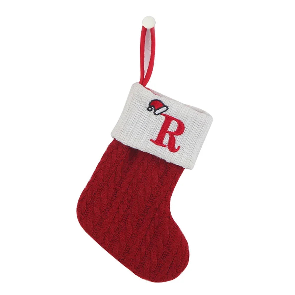 Xmas Socks Christmas Stocking High Capacity Decorations Red White 2022 Christmas Decorations Socks Merry Christmas Oasis Select R China Mainland