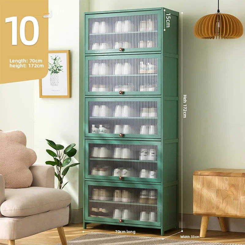 Shoe rack Multi-layer storage shelf Household simple door entry balcony Indoor large-capacity dust-proof shoe cabinet Oasis Select Eleven floors 70