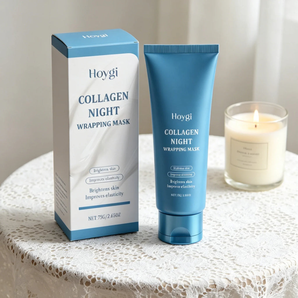 Hoygi Collagen Night Peel-Off Mask – Firm & Brighten Skin Collagen Peel-Off Mask Oasis Select