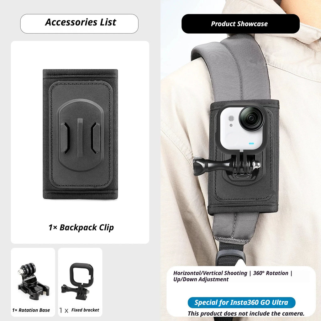 Insta360 GO Ultra Silicone Case + Lens Protection Film