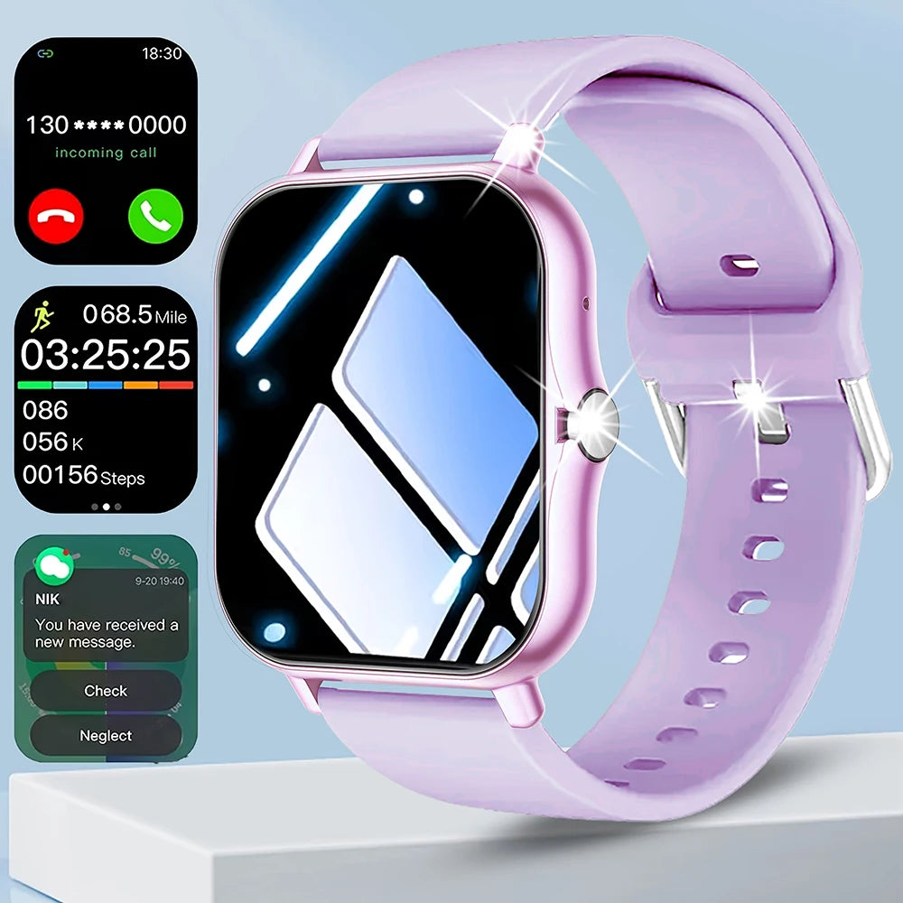 ERUN Smart Watch – HD Screen, Wireless Calls & Fitness Tracker