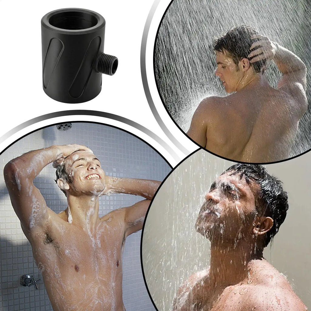 Men's Cleaning Shower Head High Pressure Wide Coverage Coarse Hole Handheld Shower Head Massager for Apartment Hotel Adults Oasis Select