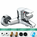 3-Way Shower Faucet Set – Hot Cold Water Mixer & Handheld