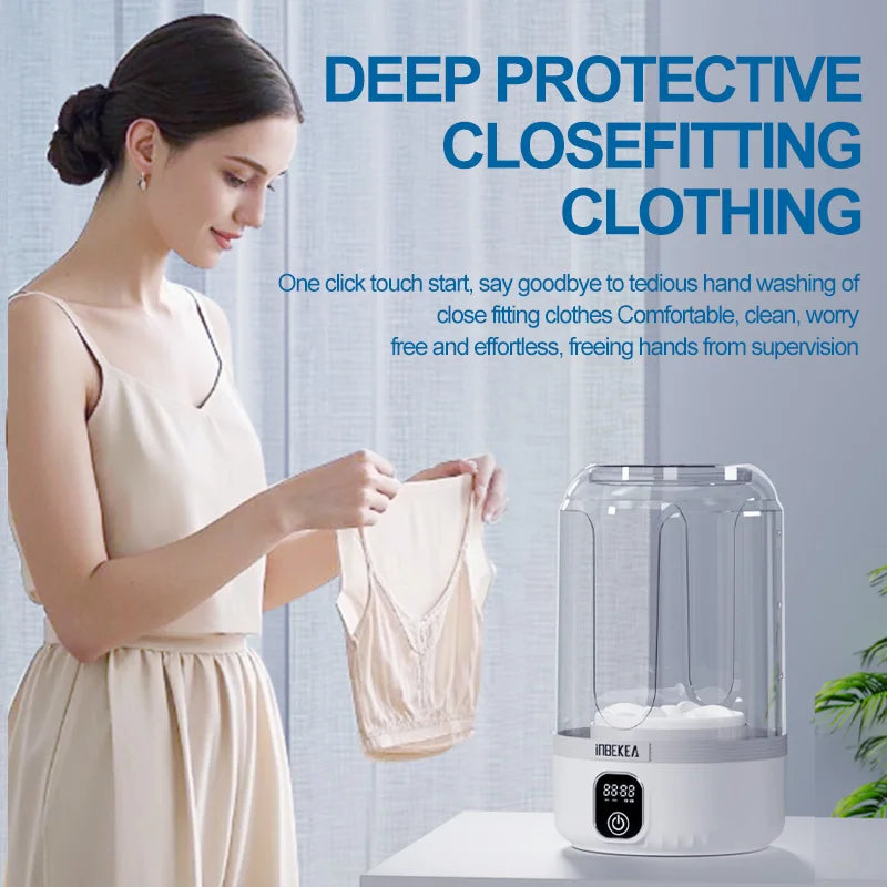 Portable Mini Washing Machine USB Wireless Laundry Cup | URGGU