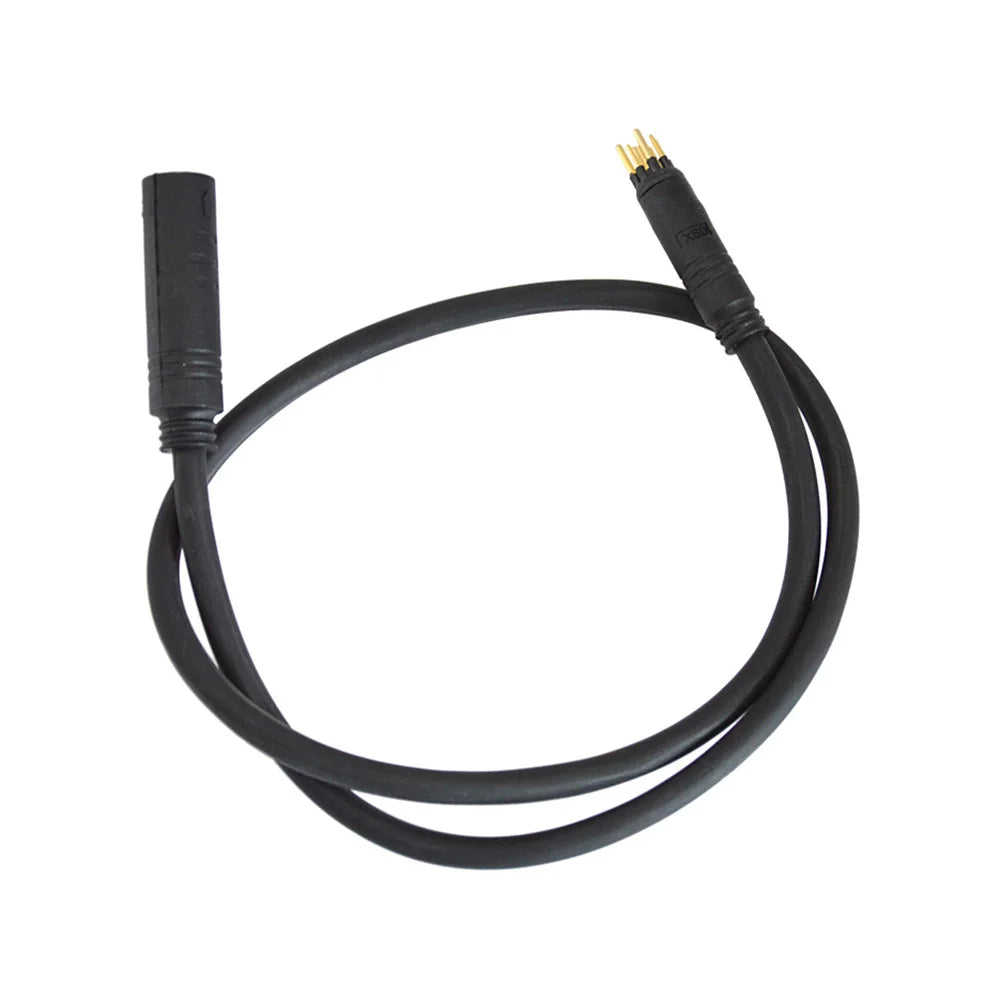 Practical Extension Cable Cord 66.5cm/106.5cm 9 Pin Conversion Line For Bafang Front Rear Wheel Hub Replacement Oasis Select M6 Male-Female