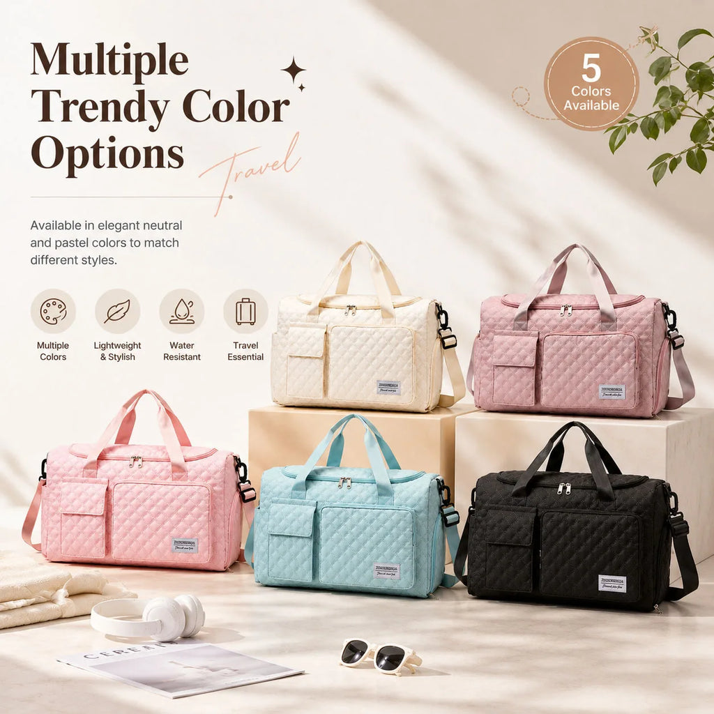 A spacious outdoor luggage bag with separate compartments for dry and wet items and dual-sided dividers Oasis Select