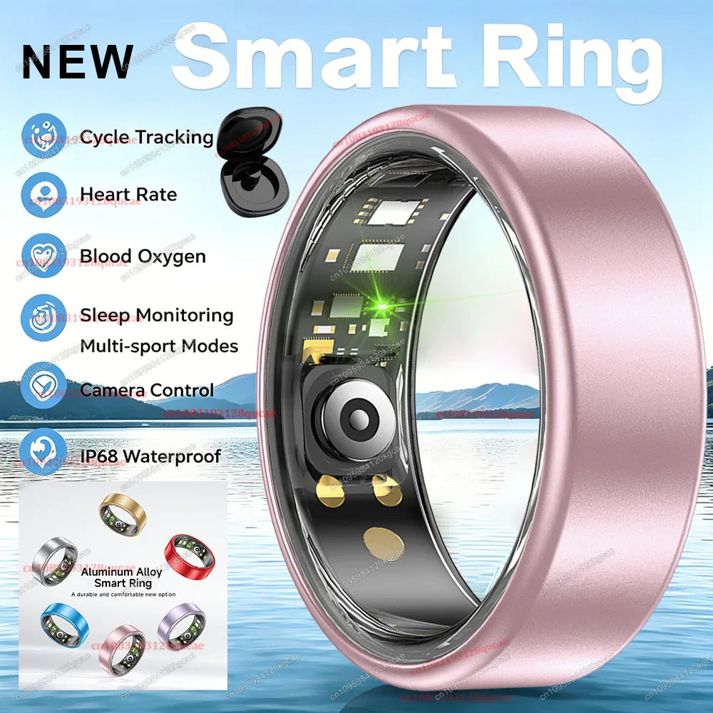 Ola Esporte Smart Ring | Heart Rate, SpO₂ & Sleep Tracker