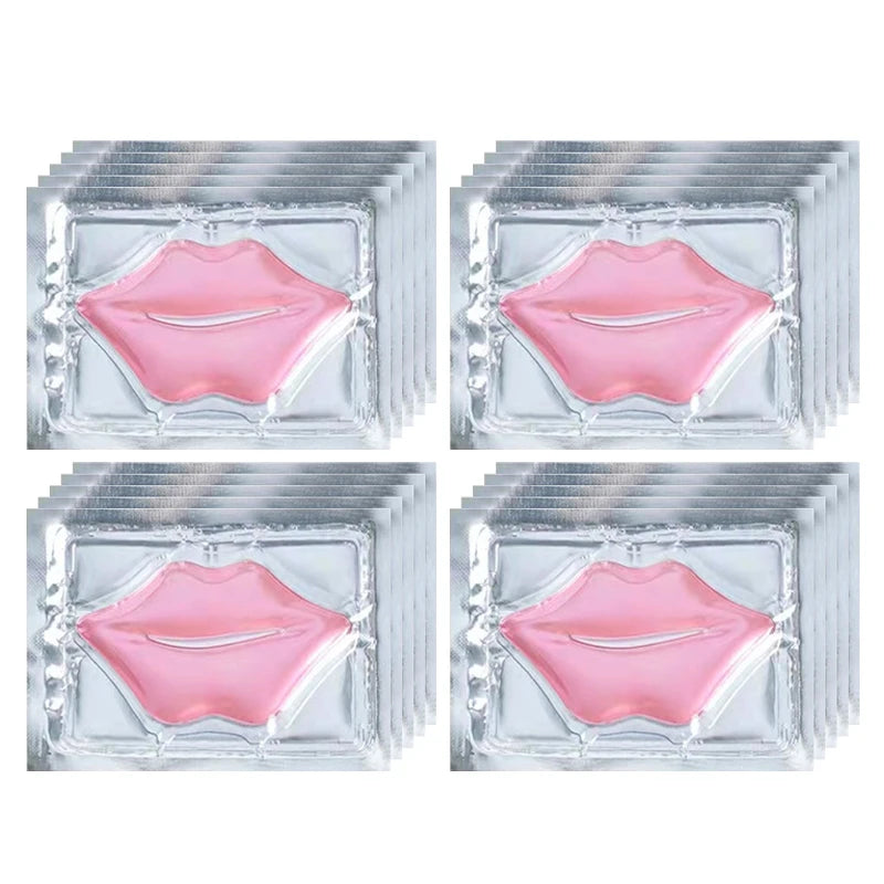 SADOER Collagen Eye & Lip Mask Set – Anti-Aging & Dark Circle Eye & Lip Mask Set Oasis Select Lip mask 20pcs