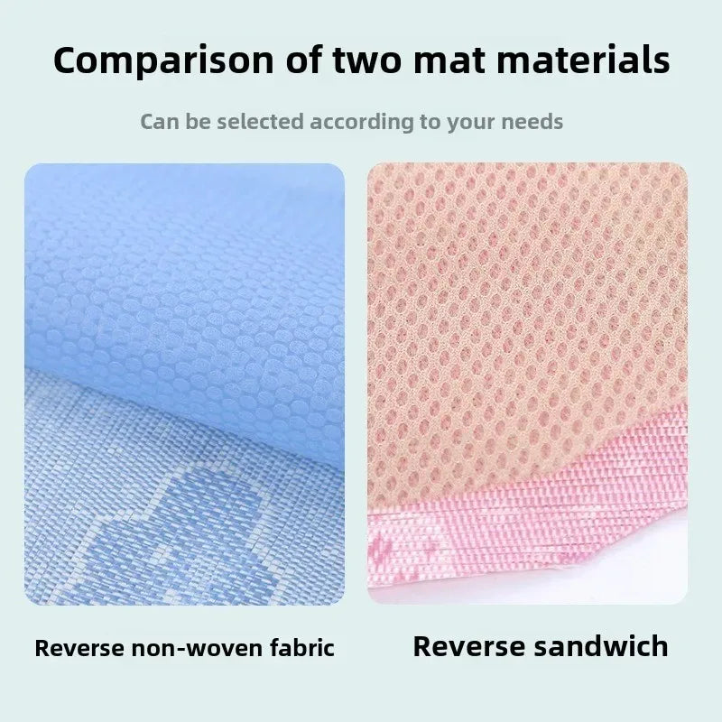 Universal Cartoon Printed Stroller Cooling Pad Mild Cool Surface Summer Heat Resistant Liner For Baby Pushchair Breathable Oasis Select