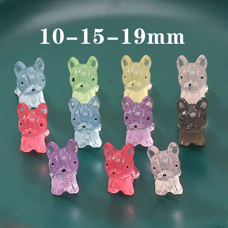 Glow-in-the-dark Kung Fu Chicken Simulation Resin Yellow Cartoon