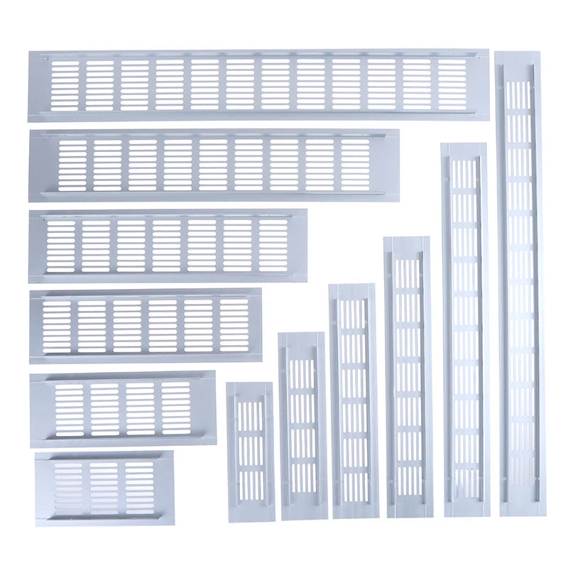Vents Perforated Sheet Aluminum Alloy Air Vent Grille White Wall Ducting Ventilation Cover Web Plate Ventilation Grill Oasis Select